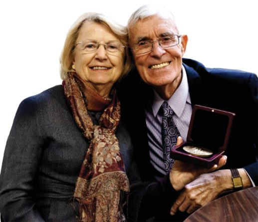 A Champion of Justice award was presented posthumously to William G. Johnsson and was accepted by Noelene Johnsson